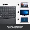 Logitech K860 Ergo | Draadloos Bluetooth Toetsenbord met Receiver | QWERTY - 4