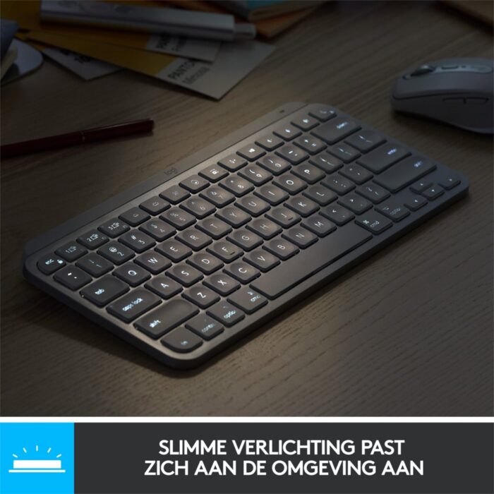 Logitech MX Keys Mini | Draadloos Verlicht Toetsenbord | QWERTY - 4 Logitech MX Keys Mini | Draadloos Verlicht Toetsenbord | QWERTY - 4