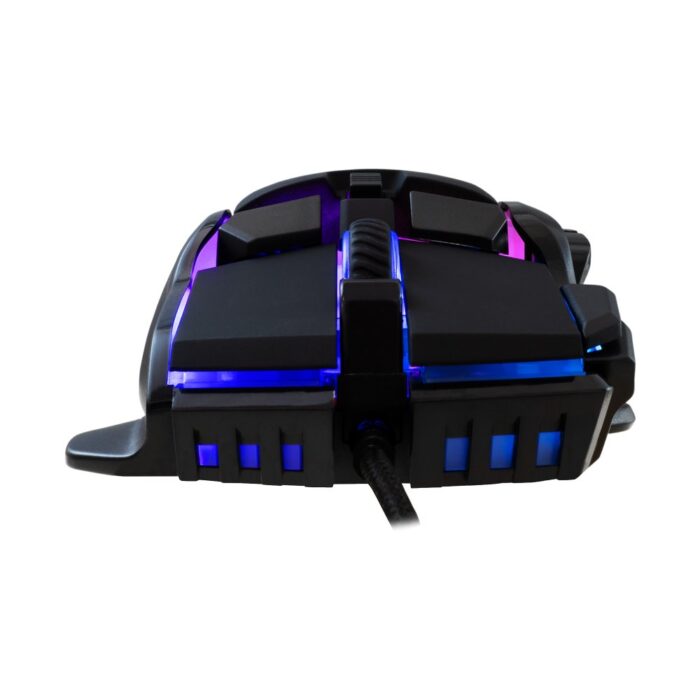 Baracuda PIRANHA RGB | Bedrade Gaming Muis | USB-A | 7200 DPI | Zwart - 1 Baracuda PIRANHA RGB | Bedrade Gaming Muis | USB-A | 7200 DPI | Zwart - 1
