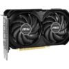 MSI GeForce RTX 4060 TI VENTUS 2X BLACK OC | 16GB GDDR6 VRAM | Videokaart | GPU | Nvidia - 2