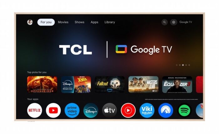 TCL NXTFRAME 55A300W | 55" 4K Ultra HD QLED Smart TV | Google TV | Dolby Vision | 120Hz | Slim Design - 5 TCL NXTFRAME 55A300W | 55" 4K Ultra HD QLED Smart TV | Google TV | Dolby Vision | 120Hz | Slim Design - 5