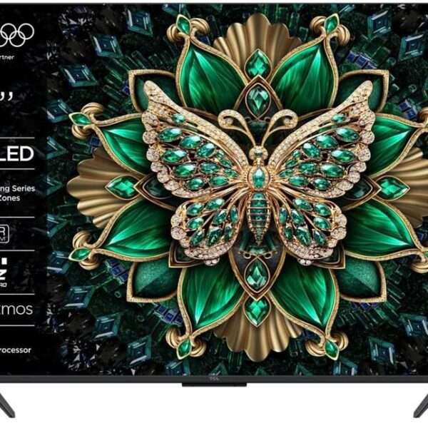 TCL 50C61K | 50" 4K Ultra HD QD-MiniLED | 120Hz | Google TV | Dolby Vision | HDMI 2.1 | Smart TV