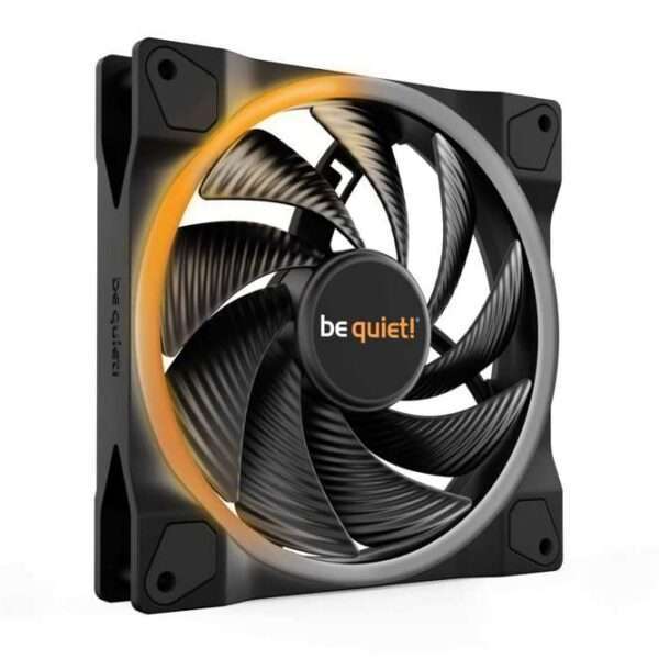 be quiet! Light Wings 140mm PWM High-Speed | Behuizingsventilator 14 cm | Zwart | 1 Stuk