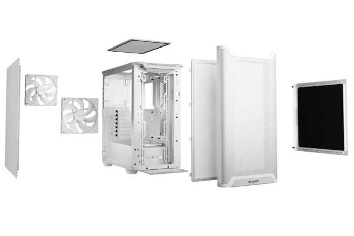 be quiet! PURE BASE 501 Airflow Mesh | Midi Tower Case | Wit - 3 be quiet! PURE BASE 501 Airflow Mesh | Midi Tower Case | Wit - 3