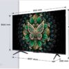 TCL 50C61K | 50" 4K Ultra HD QD-MiniLED | 120Hz | Google TV | Dolby Vision | HDMI 2.1 | Smart TV - 4