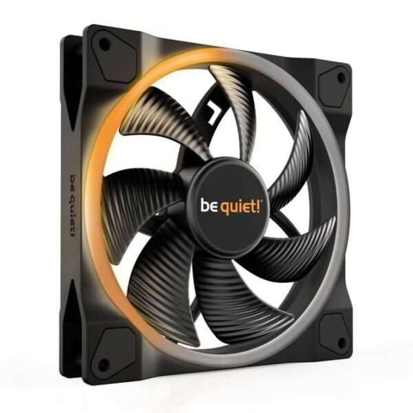 be quiet! Light Wings | 140mm PWM Case Fan | Zwart | 1 stuk