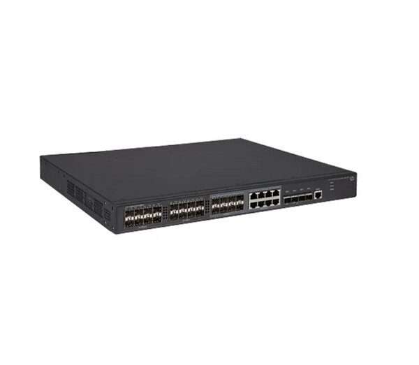 HPE 5130-24G-SFP-4SFP+ EI | Refurbished Silver L3 Managed Switch | 24x Gigabit SFP | 4x 10G SFP+ | 1U Rackmount | Zwart | REFURBISHED