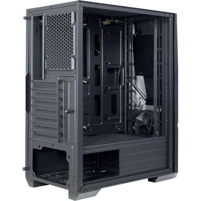 Inter-Tech IT-3303 Hornet RGB | Midi Tower Case | Zwart - 6 Inter-Tech IT-3303 Hornet RGB | Midi Tower Case | Zwart - 6