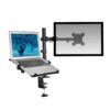 ACT AC8305 | Notebookstandaard tot 15.6" & Monitorarm tot 32" | Zwart - 2
