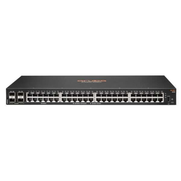 Aruba 6000 48G 4SFP | Managed L3 Switch | 48x Gigabit Ethernet | 4x SFP | 1U Rackmount