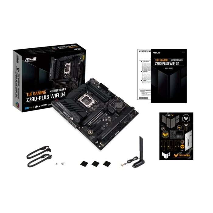 ASUS TUF GAMING Z790-PLUS WIFI D4 | Socket LGA 1700 | Intel Z790 | 4xDDR4 | ATX | Moederbord - 6 ASUS TUF GAMING Z790-PLUS WIFI D4 | Socket LGA 1700 | Intel Z790 | 4xDDR4 | ATX | Moederbord - 6