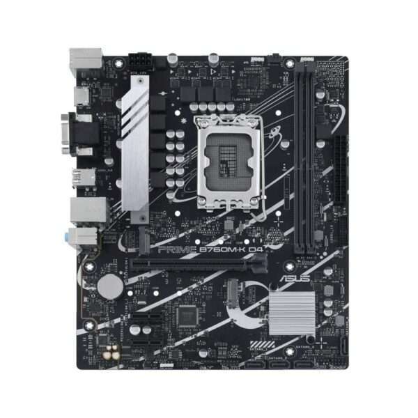 ASUS PRIME B760M-K D4 | Socket LGA 1700 | Intel B760 | 2xDDR4 | Micro-ATX | Moederbord