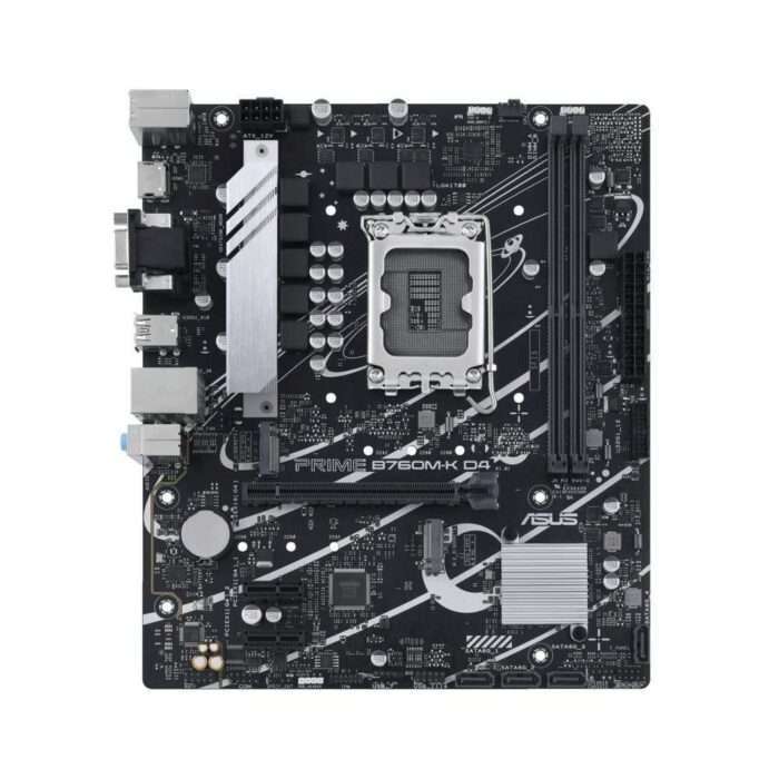 ASUS PRIME B760M-K D4 | Socket LGA 1700 | Intel B760 | 2xDDR4 | Micro-ATX | Moederbord - 0