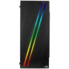 Aerocool Streak | MicroATX/Mini-ITX Behuizing | RGB Frontpaneel | USB 3.2 & 2x USB 2.0 - 2