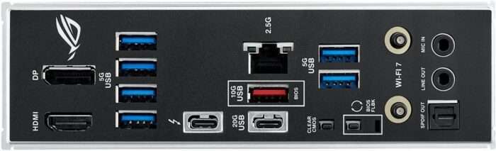 ASUS ROG Strix B860-F GAMING WIFI | Socket LGA 1851 | Intel B860 | 4xDDR5 | ATX | Moederbord - 4 ASUS ROG Strix B860-F GAMING WIFI | Socket LGA 1851 | Intel B860 | 4xDDR5 | ATX | Moederbord - 4