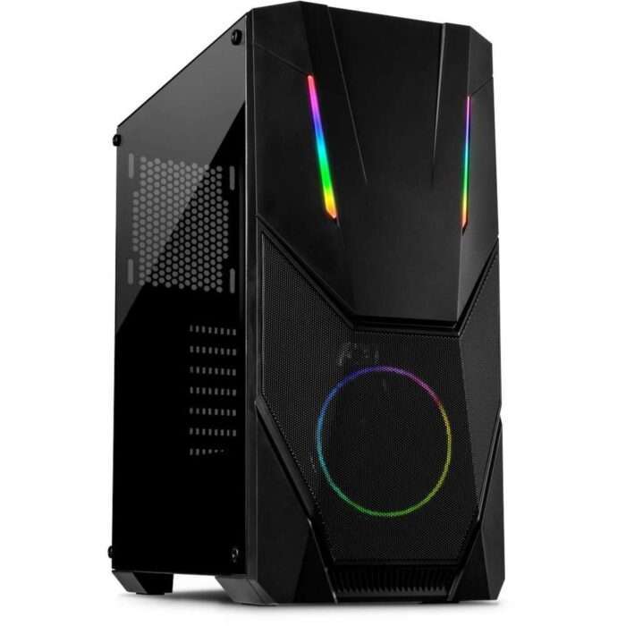 Inter-Tech IT-3303 Hornet RGB | Midi Tower Case | Zwart - 0