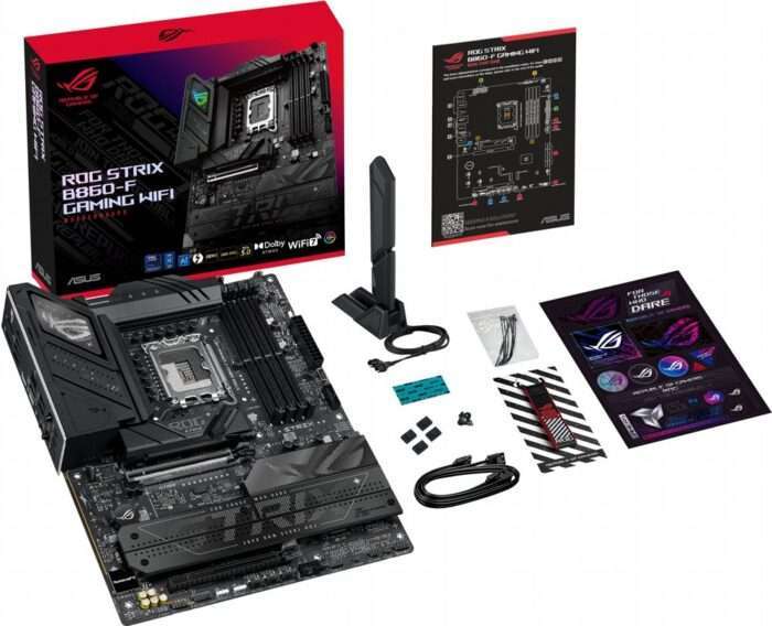 ASUS ROG Strix B860-F GAMING WIFI | Socket LGA 1851 | Intel B860 | 4xDDR5 | ATX | Moederbord - 11 ASUS ROG Strix B860-F GAMING WIFI | Socket LGA 1851 | Intel B860 | 4xDDR5 | ATX | Moederbord - 11