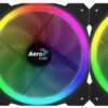 Aerocool Orbit RC ARGB 3 Pack | 120mm Case Fans met Remote Control - 0