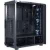 Inter-Tech CXC2 Blue Light | Midi Tower Case | Zwart - 6