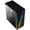 Aerocool Streak | MicroATX/Mini-ITX Behuizing | RGB Frontpaneel | USB 3.2 & 2x USB 2.0 - 4
