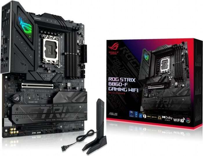 ASUS ROG Strix B860-F GAMING WIFI | Socket LGA 1851 | Intel B860 | 4xDDR5 | ATX | Moederbord - 12 ASUS ROG Strix B860-F GAMING WIFI | Socket LGA 1851 | Intel B860 | 4xDDR5 | ATX | Moederbord - 12
