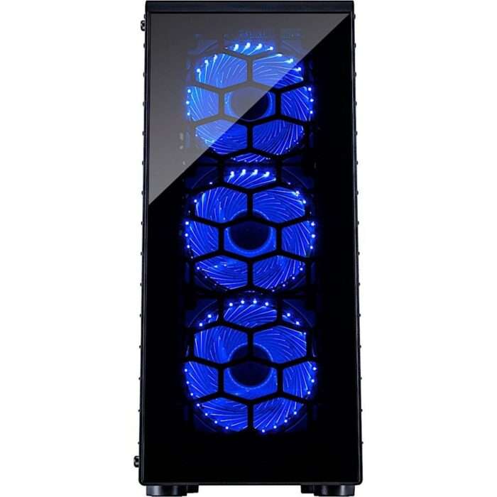 Inter-Tech CXC2 Blue Light | Midi Tower Case | Zwart - 11 Inter-Tech CXC2 Blue Light | Midi Tower Case | Zwart - 11