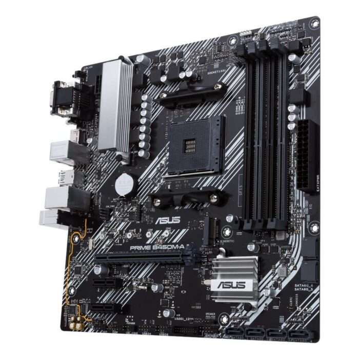 ASUS PRIME B450M-A II | Socket AM4 | AMD B450 | 4xDDR4 | Micro-ATX | Moederbord - 4 ASUS PRIME B450M-A II | Socket AM4 | AMD B450 | 4xDDR4 | Micro-ATX | Moederbord - 4