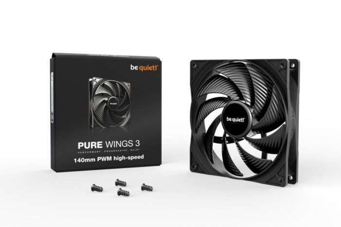 be quiet! Pure Wings 3 | 140mm PWM High Speed Case Fan - 2 be quiet! Pure Wings 3 | 140mm PWM High Speed Case Fan - 2
