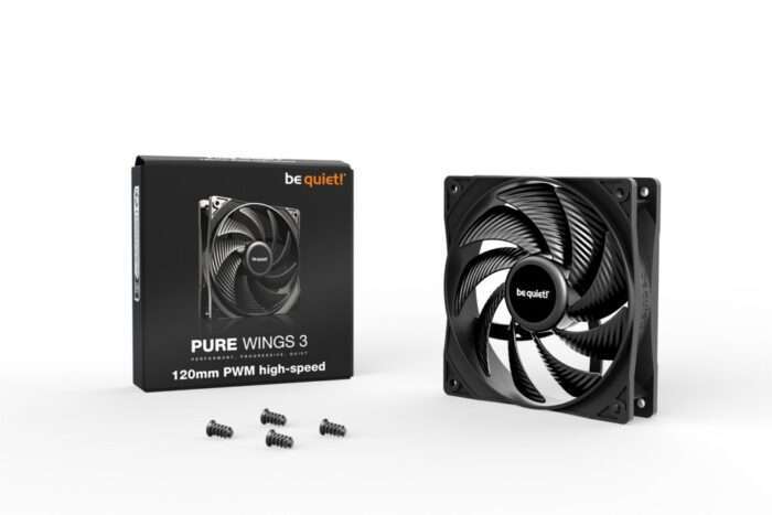 be quiet! Pure Wings 3 | 120mm PWM High Speed Case Fan - 2 be quiet! Pure Wings 3 | 120mm PWM High Speed Case Fan - 2