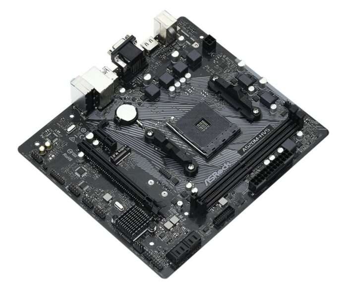 Asrock A520M-HVS | Socket AM4 | AMD A520 | 2xDDR4 | Micro-ATX | Moederbord - 2 Asrock A520M-HVS | Socket AM4 | AMD A520 | 2xDDR4 | Micro-ATX | Moederbord - 2