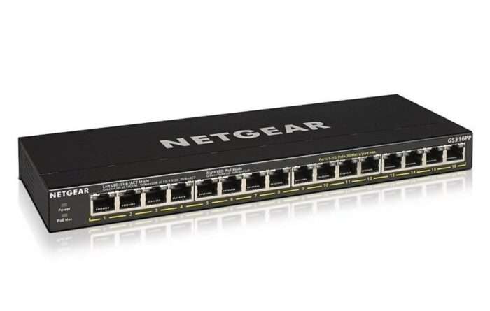 NETGEAR GS316PP | Unmanaged | Gigabit Ethernet (10/100/1000 Mbps) | Power over Ethernet (PoE) - 0