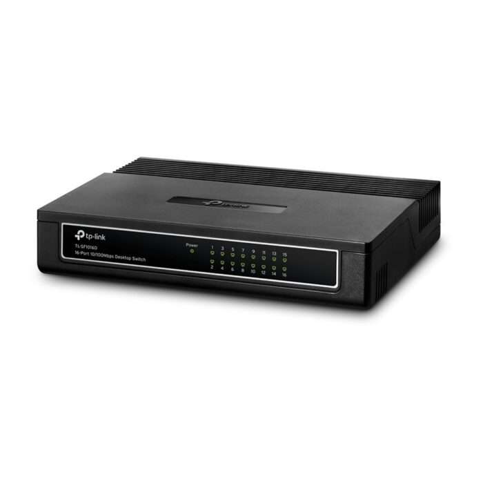 TP-LINK TL-SF1016D | Unmanaged Fast Ethernet Switch | 16 Poorten - 2 TP-LINK TL-SF1016D | Unmanaged Fast Ethernet Switch | 16 Poorten - 2