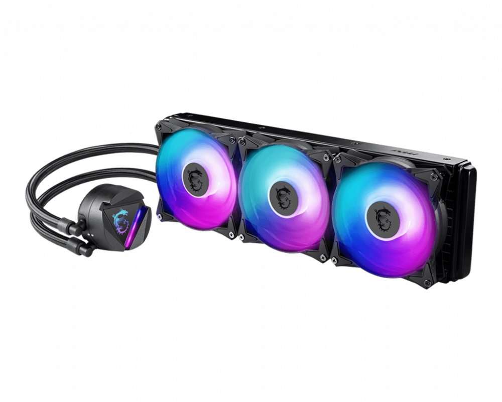 MSI MAG CoreLiquid 360R V2 | 360mm All-in-One CPU Waterkoeler | RGB | Zwart - 1 MSI MAG CoreLiquid 360R V2 | 360mm All-in-One CPU Waterkoeler | RGB | Zwart - 1