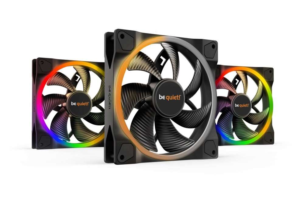 be quiet! Light Wings | 140mm PWM Triple Pack Computer behuizing Ventilator 14 cm Zwart 1 stuk(s) - 0 be quiet! Light Wings | 140mm PWM Triple Pack Computer behuizing Ventilator 14 cm Zwart 1 stuk(s) - 0