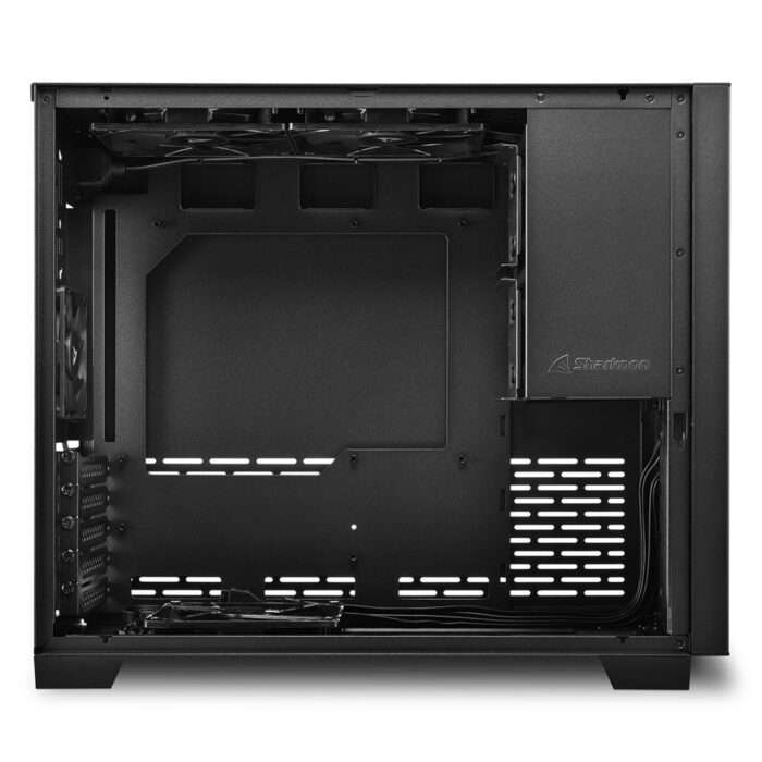 Sharkoon MS-Z1000 | Micro Tower Case | Zwart - 5 Sharkoon MS-Z1000 | Micro Tower Case | Zwart - 5