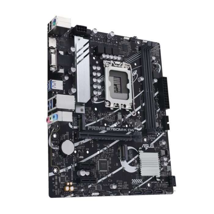 ASUS PRIME B760M-K D4 | Socket LGA 1700 | Intel B760 | 2xDDR4 | Micro-ATX | Moederbord - 2 ASUS PRIME B760M-K D4 | Socket LGA 1700 | Intel B760 | 2xDDR4 | Micro-ATX | Moederbord - 2