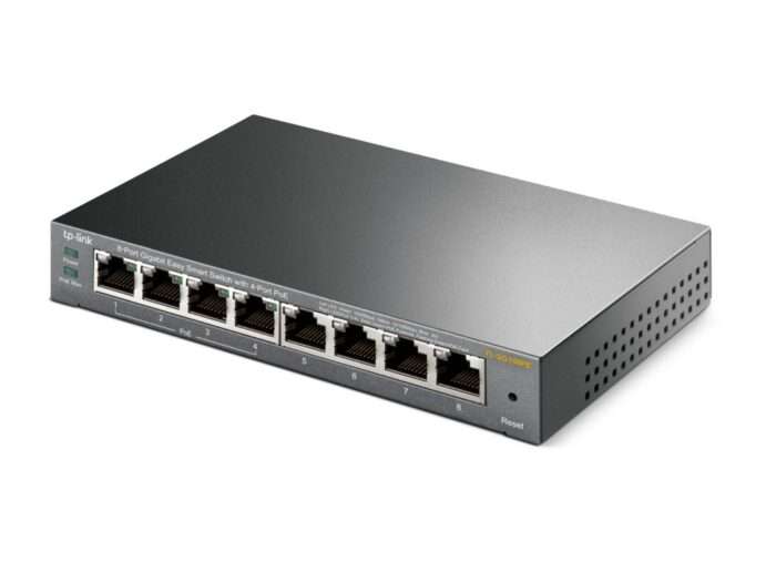 TP-Link TL-SG108PE | 8-Poorts Gigabit Easy Smart Switch | 4x PoE+ | Managed - 3 TP-Link TL-SG108PE | 8-Poorts Gigabit Easy Smart Switch | 4x PoE+ | Managed - 3