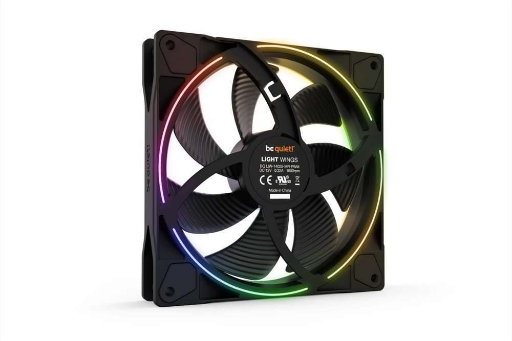 be quiet! Light Wings | 140mm PWM Triple Pack Computer behuizing Ventilator 14 cm Zwart 1 stuk(s) - 3 be quiet! Light Wings | 140mm PWM Triple Pack Computer behuizing Ventilator 14 cm Zwart 1 stuk(s) - 3