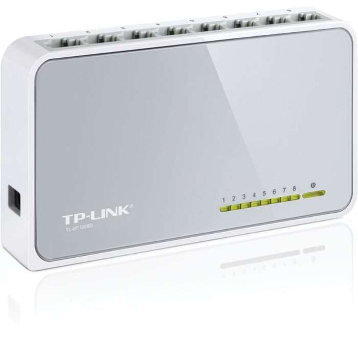 TP-Link TL-SF1008D | 8-Poorts 10/100 Mbps Desktop Switch | Unmanaged - 0 TP-Link TL-SF1008D | 8-Poorts 10/100 Mbps Desktop Switch | Unmanaged - 0