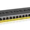 NETGEAR GS116LP | Unmanaged Switch | 16 Poorten | Gigabit Ethernet (10/100/1000 Mbps) | PoE | Zwart - 0