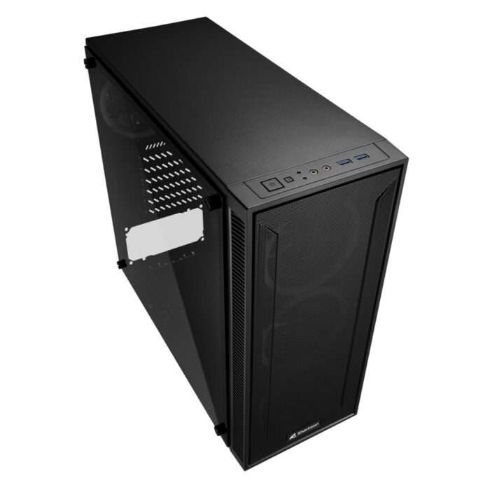 Sharkoon TG4M RGB | Midi Tower Case | Zwart - 2 Sharkoon TG4M RGB | Midi Tower Case | Zwart - 2