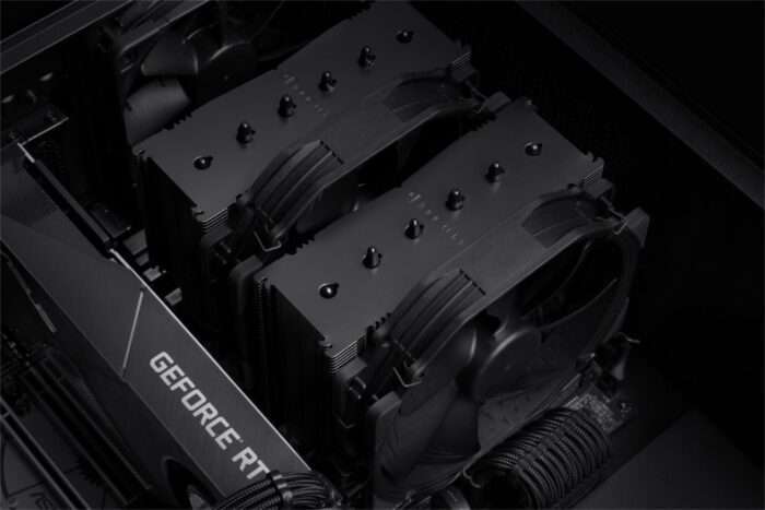 Noctua NH-D15 chromax.black | 250W TDP | 165mm Hoogte | 140mm Fans | CPU Luchtkoeler - 5 Noctua NH-D15 chromax.black | 250W TDP | 165mm Hoogte | 140mm Fans | CPU Luchtkoeler - 5