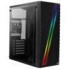 Aerocool Streak | MicroATX/Mini-ITX Behuizing | RGB Frontpaneel | USB 3.2 & 2x USB 2.0 - 1