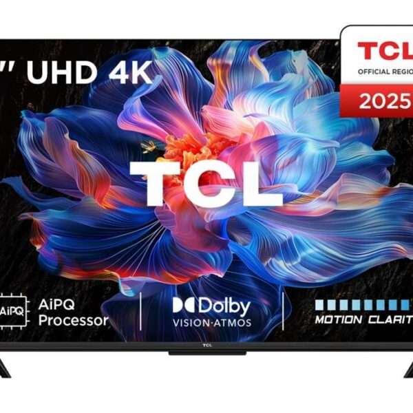 TCL 43V6C | 43" 4K Ultra HD DLED Smart TV | Google TV | Dolby Vision | 60Hz | HDMI 2.1