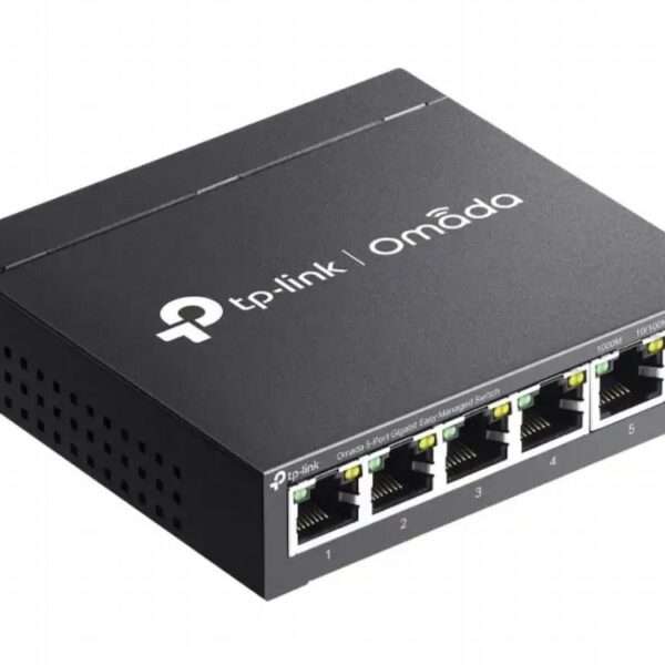 TP-Link Omada ES205G | 5-poorts Gigabit Managed Switch | Cloudbeheer via Omada App