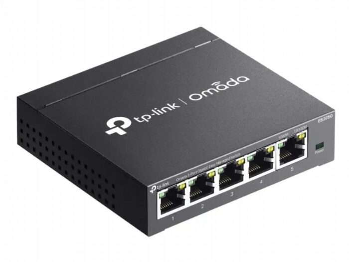 TP-Link Omada ES205G | 5-poorts Gigabit Managed Switch | Cloudbeheer via Omada App - 0