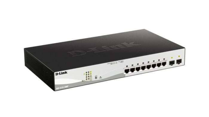 D-Link DGS-1210-10MP/E | Managed L2 Switch | 10 Poorten | Gigabit Ethernet (10/100/1000 Mbps) | PoE - 0