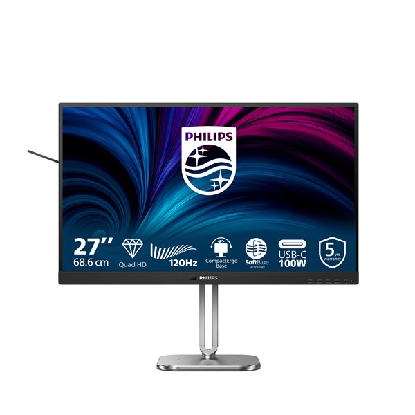 Philips 27B2U4601/00 monitor 27" Quad HD IPS USB-C