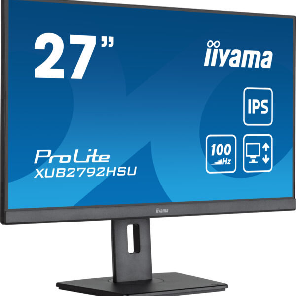 iiyama ProLite XUB2792HSU-B6 monitor zwart 27" 1920x1080 LED