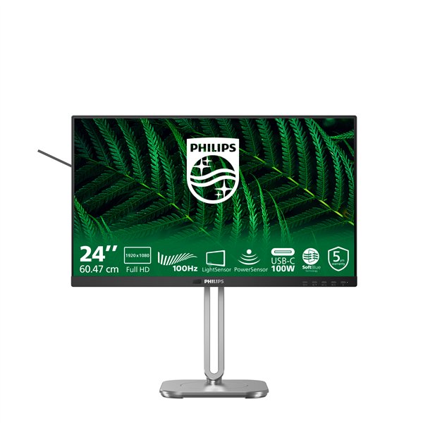 Philips 5000 series 24B2G5301/00 monitor 23.8" Full HD energiezuinig